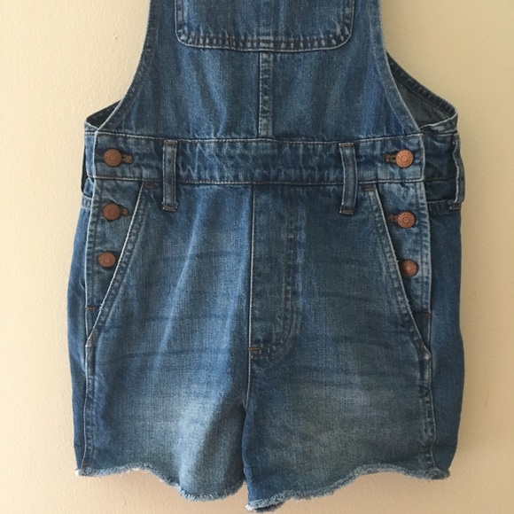 Madewell Adirondack Short Overalls XS - Picture 7 of 8